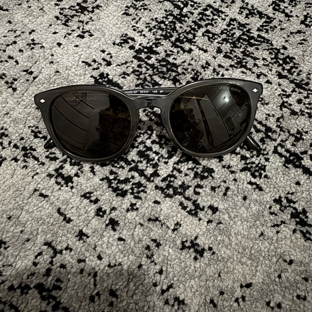 Giorgio Armani Classic Black Sunglasses